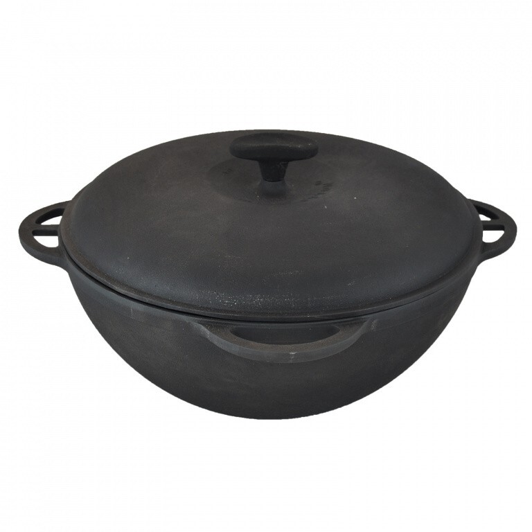 Казан чугунный D 450 мм, 17 л.