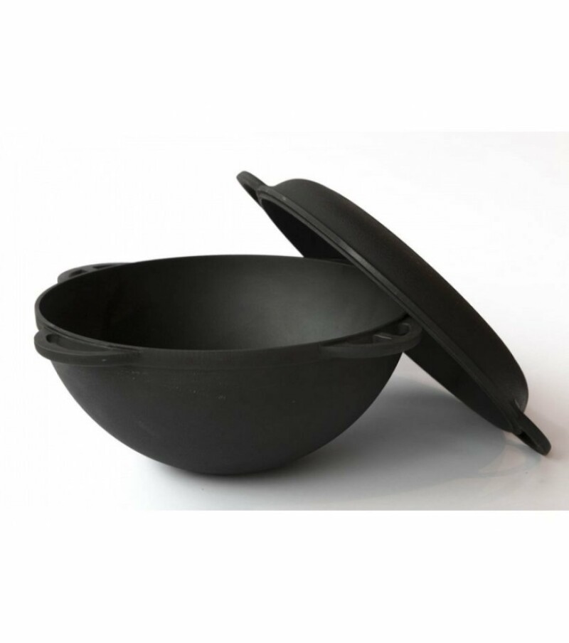 Казан чугунный с крыш.-сков. D 400 мм, 12 л.