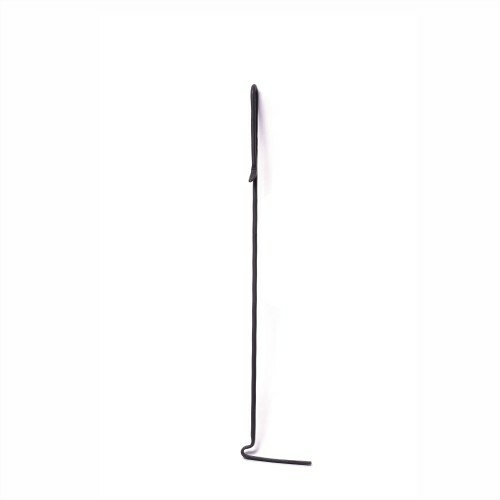 Кочерга с металлической ручкой