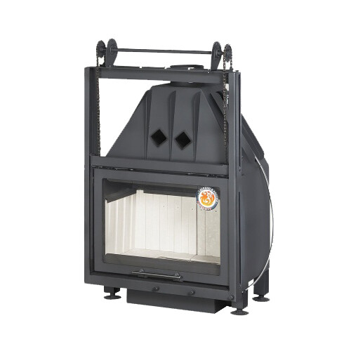 Топка АЛЬФА 700 K с контргрузом Экокамин