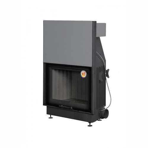 Топка ВЕГА 800 B принтинг черный шамот Экокамин