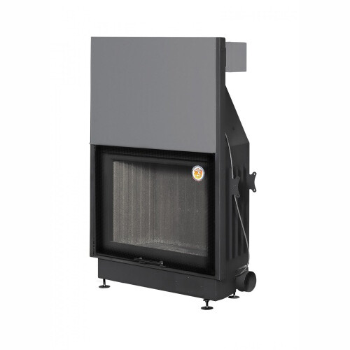 Топка ВЕГА 1000 MB принтинг черный шамот Экокамин