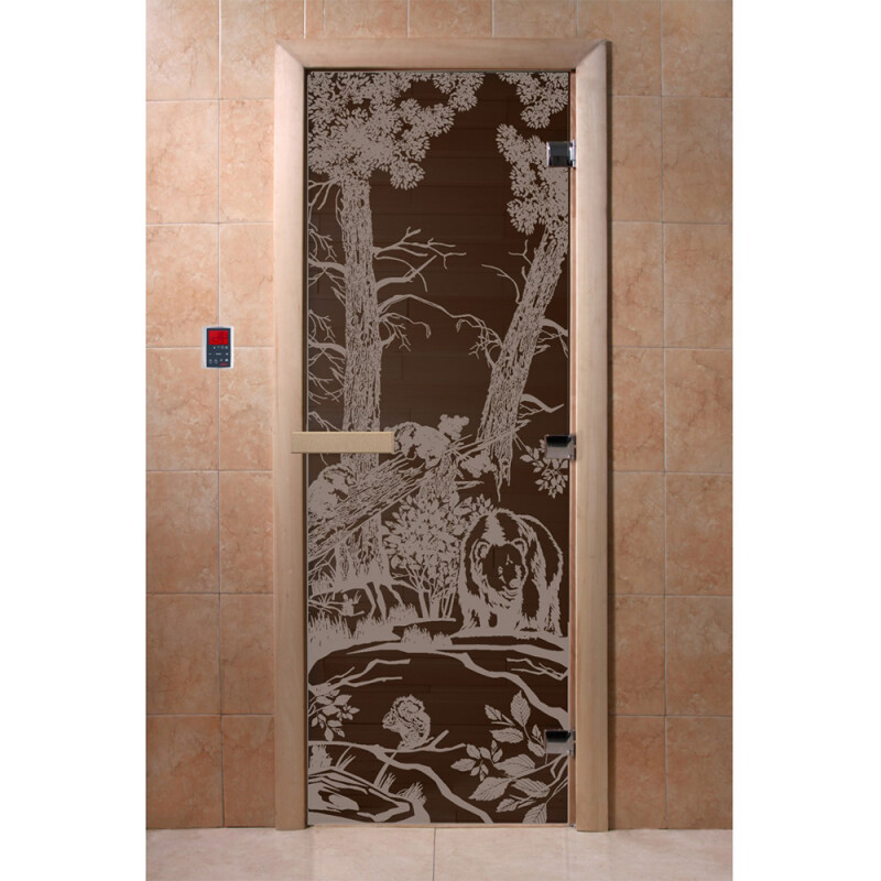 ДВЕРЬ "МИШКИ ЧЕРНЫЙ ЖЕМЧУГ"