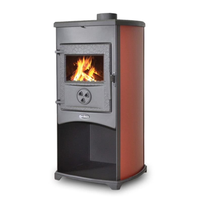 Отопительная печь Nora красная