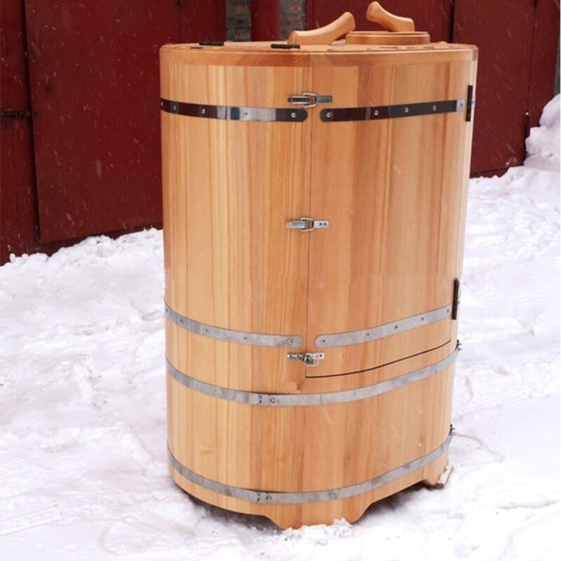 Кедровая бочка овальная - Профессиональная