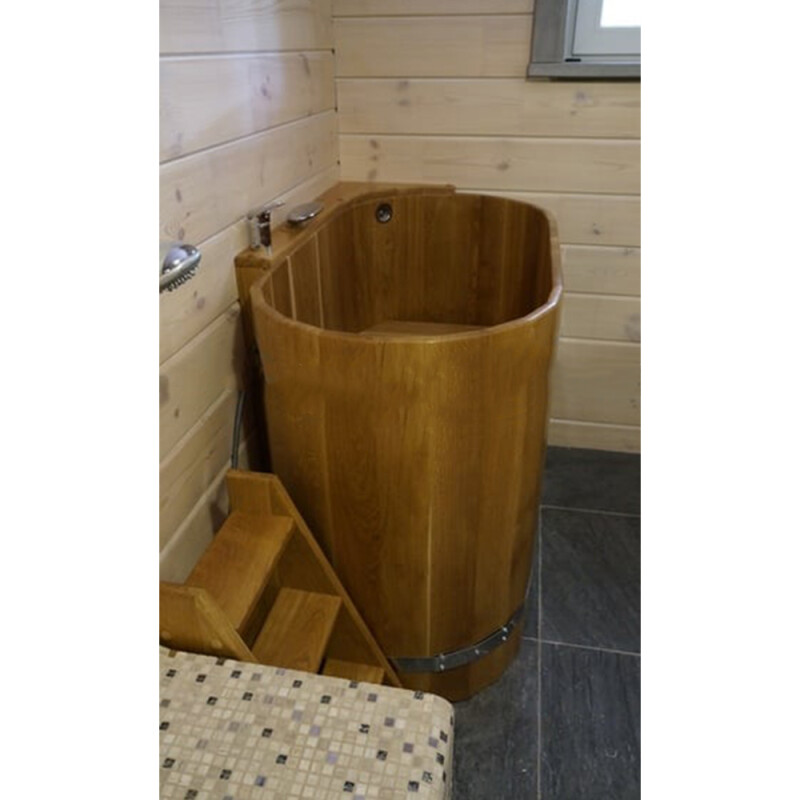 Купель дубовая овальная - 1300*690*1000