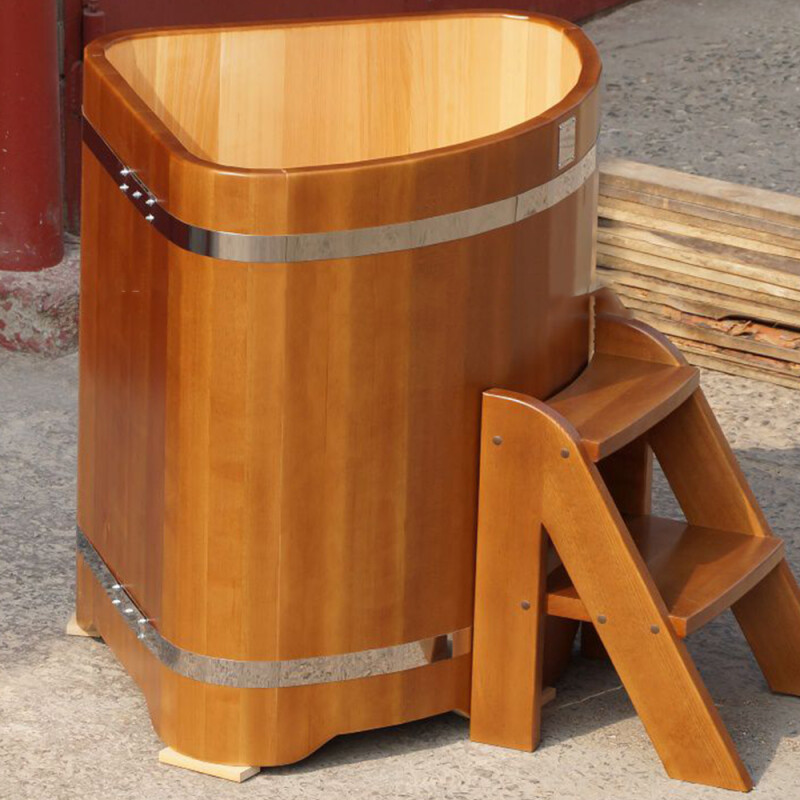 Угловая купель кедровая 1500*1500*1200