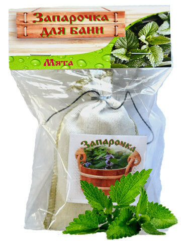 Запарка "Мята" для бани, 30 г.