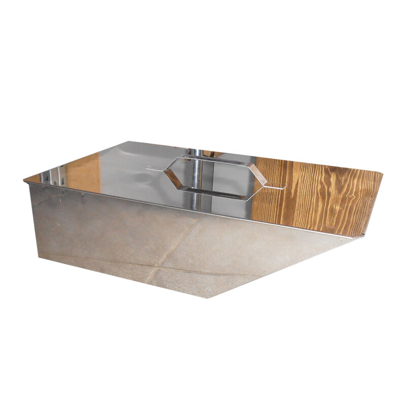 Зольник  с крышкой Нерж