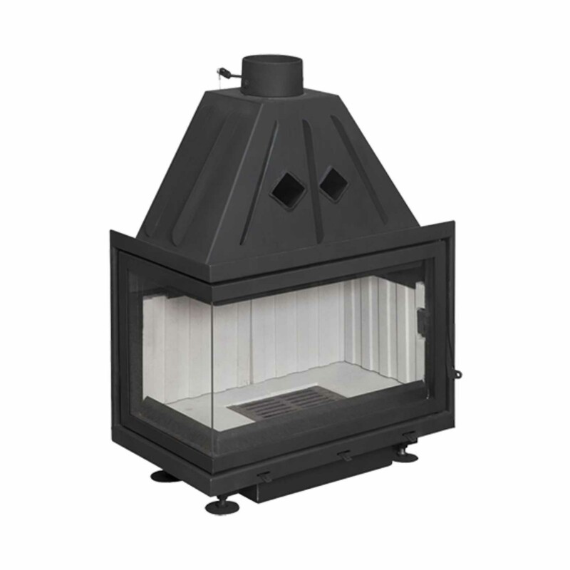 Топка АЛЬФА 700L два стекла Экокамин