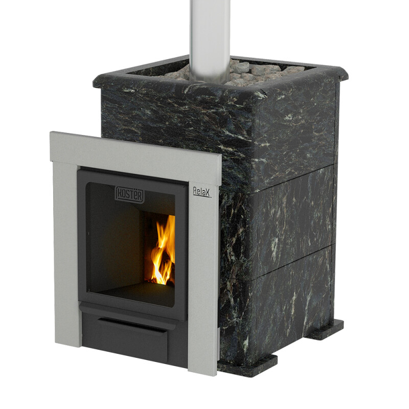 Банная печь «Костёр» STONE DS Relax 16 Пироксенит