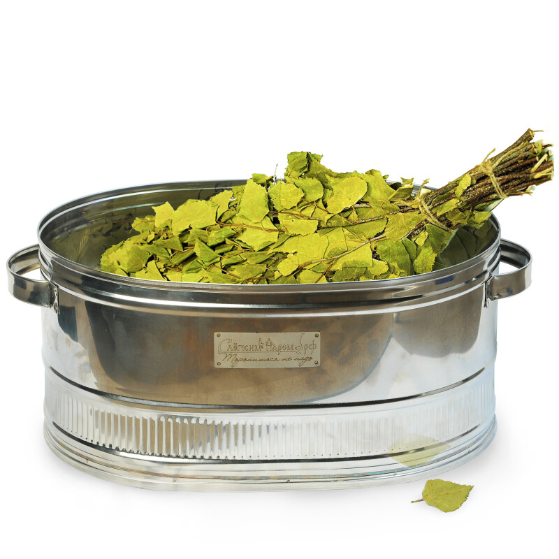 Запарник для веника нерж 25 л