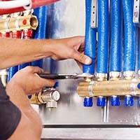 Монтаж системы тёплого пола