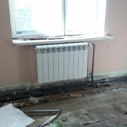 Монтаж системы отопления в частном доме