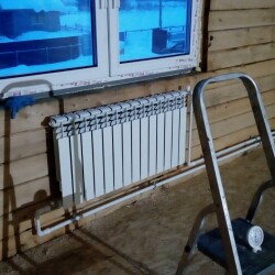 Монтаж системы отопления в частном доме