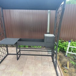 Мангал-беседка по инд. размерам