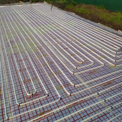 Монтаж системы тёплого пола