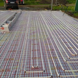 Монтаж системы тёплого пола