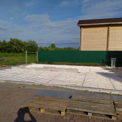 Монтаж системы тёплого пола